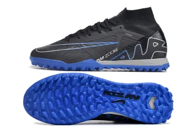 Nike Air Zoom Mercurial Superfly 9 Elite TF - Black/Royal Blue/Steel Gray