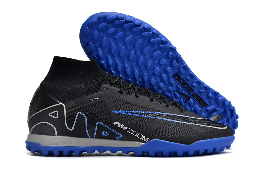 Nike Air Zoom Mercurial Superfly 9 Elite TF - Black/Royal Blue/Steel Gray