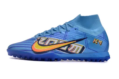 Mbappé x Nike Air Zoom Mercurial Superfly 9 Elite TF - Blue/Bright Blue/Orange