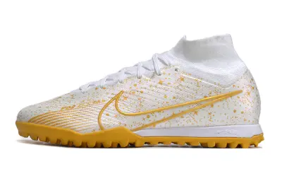Nike Air Zoom Mercurial Superfly 9 Elite TF - White/Sunny Yellow/Snow White