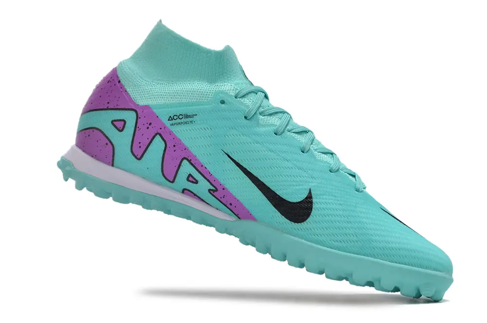 Nike Air Zoom Mercurial Superfly 9 Elite TF - Aqua/Vibrant Purple/Black