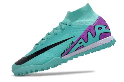 Nike Air Zoom Mercurial Superfly 9 Elite TF - Aqua/Vibrant Purple/Black