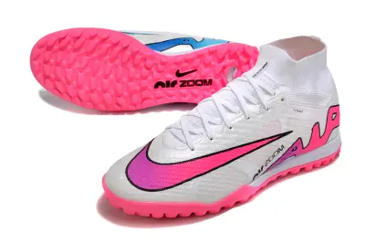 Nike Air Zoom Mercurial Superfly 9 Elite TF - White/Vibrant Pink/Fuchsia