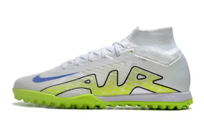 Nike Air Zoom Mercurial Superfly 9 Elite TF - White/Electric Lime/Blue Void