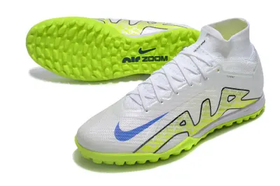 Nike Air Zoom Mercurial Superfly 9 Elite TF - White/Electric Lime/Blue Void