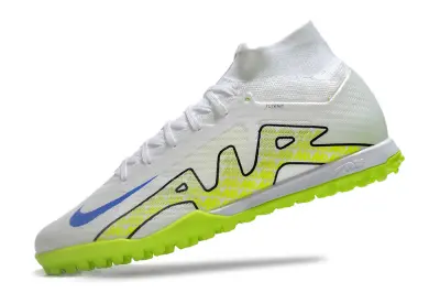 Nike Air Zoom Mercurial Superfly 9 Elite TF - White/Electric Lime/Blue Void