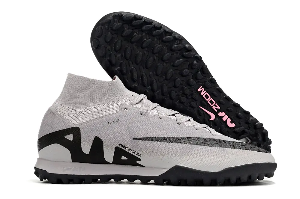 Nike Air Zoom Mercurial Superfly 9 Elite TF - Gray/Slate Gray/Black