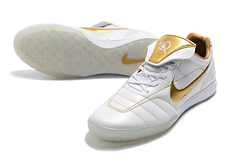 Nike Tiempo Legend 7 R10 Elite IC - White/Golden Accent/Classic White