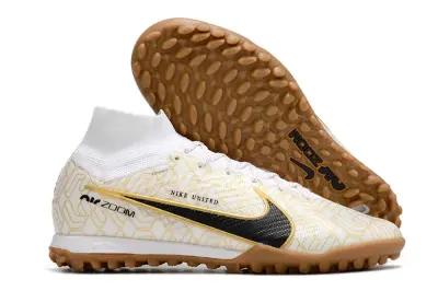 Nike Air Zoom Mercurial Superfly 9 Elite TF - White/Golden White/Black