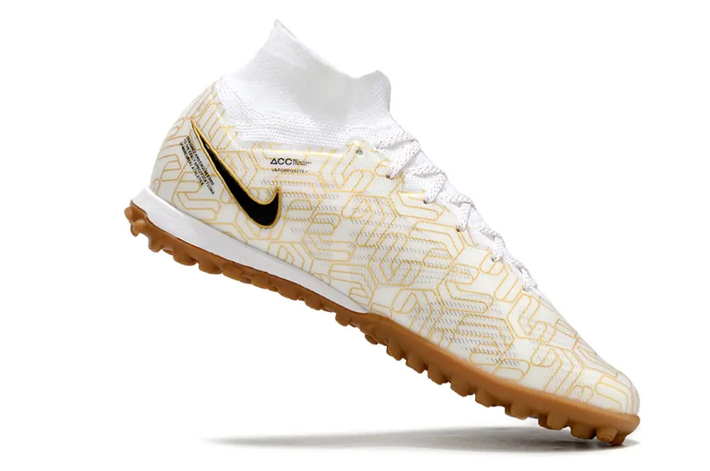 Nike Air Zoom Mercurial Superfly 9 Elite TF - White/Golden White/Black