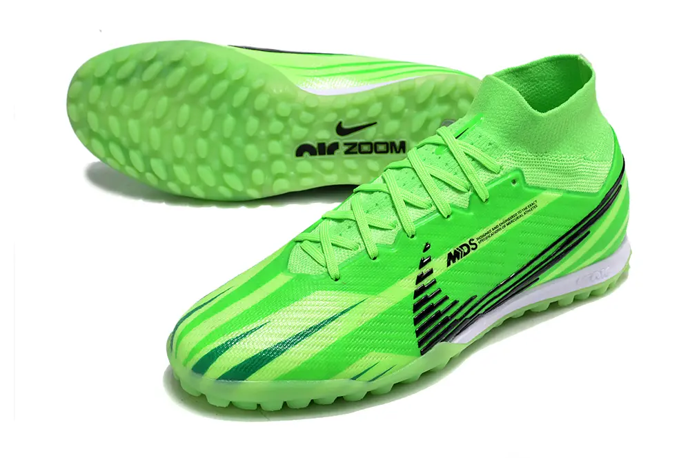 Nike Air Zoom Mercurial Superfly 9 Elite TF - Green/Lime Burst/Neon Glow