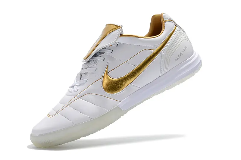 Nike Tiempo Legend 7 R10 Elite IC - White/Golden Accent/Classic White