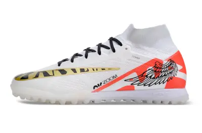 Nike Air Zoom Mercurial Superfly 9 Elite TF - White/Vibrant Red/Black