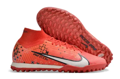 CR7 x Nike Air Zoom Mercurial Superfly 9 Elite TF - Red/Vibrant Red/Deep Orange