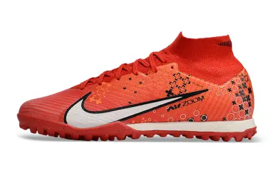 CR7 x Nike Air Zoom Mercurial Superfly 9 Elite TF - Red/Vibrant Red/Deep Orange