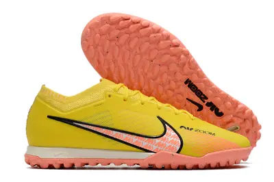 Nike Air Zoom Mercurial Vapor 15 Elite TF - Yellow/Vibrant Yellow/Coral Orange