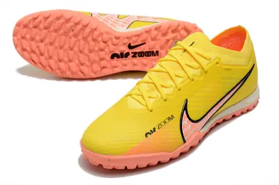 Nike Air Zoom Mercurial Vapor 15 Elite TF - Yellow/Vibrant Yellow/Coral Orange