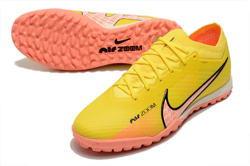 Nike Air Zoom Mercurial Vapor 15 Elite TF - Yellow/Vibrant Yellow/Coral Orange