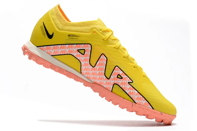 Nike Air Zoom Mercurial Vapor 15 Elite TF - Yellow/Vibrant Yellow/Coral Orange