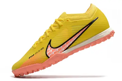 Nike Air Zoom Mercurial Vapor 15 Elite TF - Yellow/Vibrant Yellow/Coral Orange