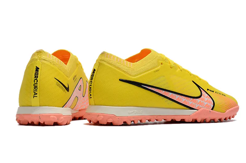 Nike Air Zoom Mercurial Vapor 15 Elite TF - Yellow/Vibrant Yellow/Coral Orange