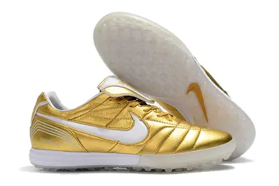 Nike Tiempo Legend 7 Elite R10 TF - Gold/Shimmering Gold/Classic White