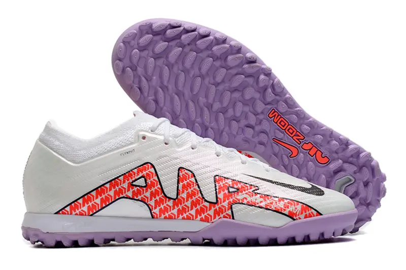 Nike Air Zoom Mercurial Vapor 15 Elite TF - White/Coral Red/Sweet Lavender