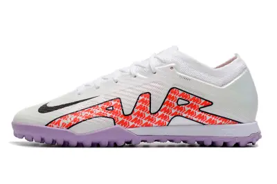 Nike Air Zoom Mercurial Vapor 15 Elite TF - White/Coral Red/Sweet Lavender