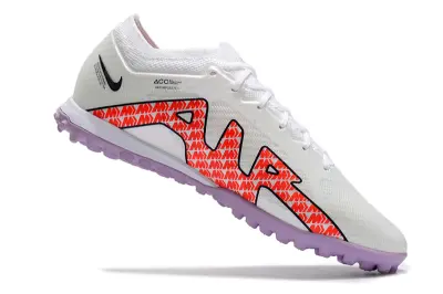 Nike Air Zoom Mercurial Vapor 15 Elite TF - White/Coral Red/Sweet Lavender