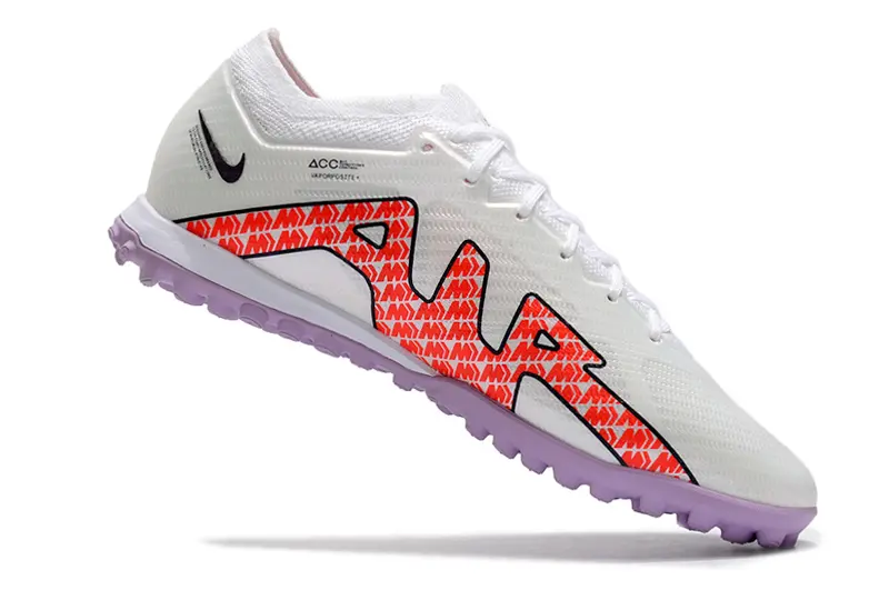 Nike Air Zoom Mercurial Vapor 15 Elite TF - White/Coral Red/Sweet Lavender