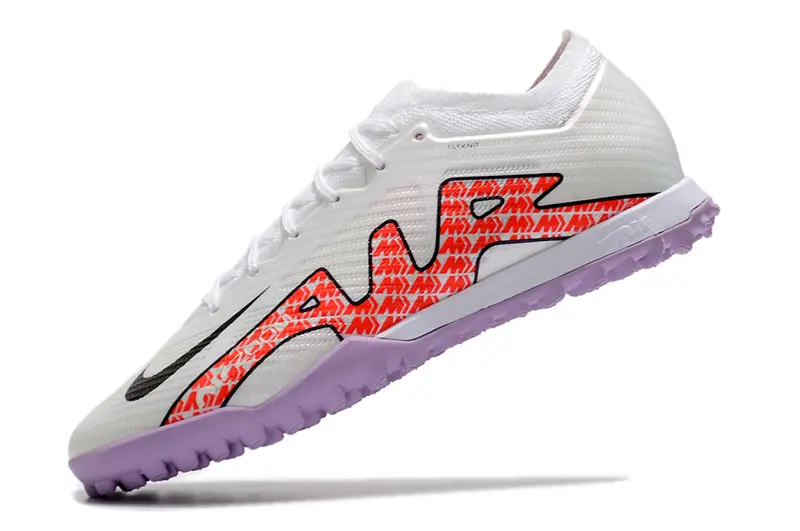 Nike Air Zoom Mercurial Vapor 15 Elite TF - White/Coral Red/Sweet Lavender