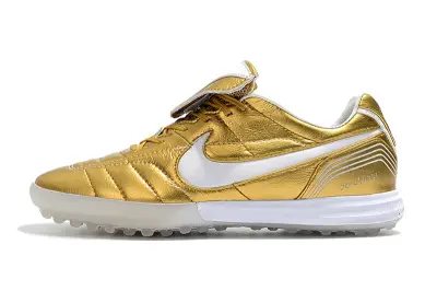 Nike Tiempo Legend 7 Elite R10 TF - Gold/Shimmering Gold/Classic White
