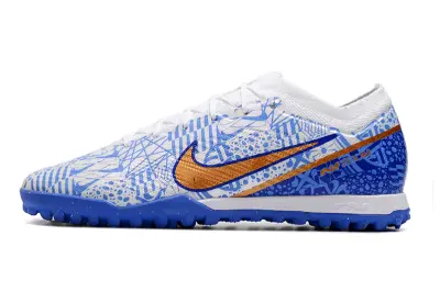 CR7 x Nike Air Zoom Mercurial Vapor 15 Elite TF - Blue/Electric Blue/Tangerine Orange