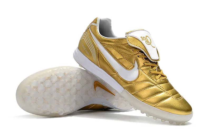 Nike Tiempo Legend 7 Elite R10 TF - Gold/Shimmering Gold/Classic White