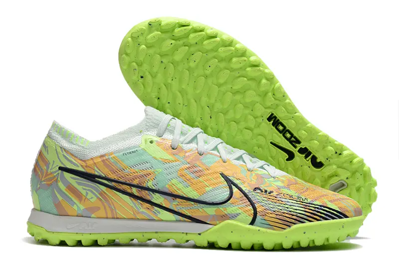 Nike Air Zoom Mercurial Vapor 15 Elite TF - Yellow/Lime Green/Coral Orange