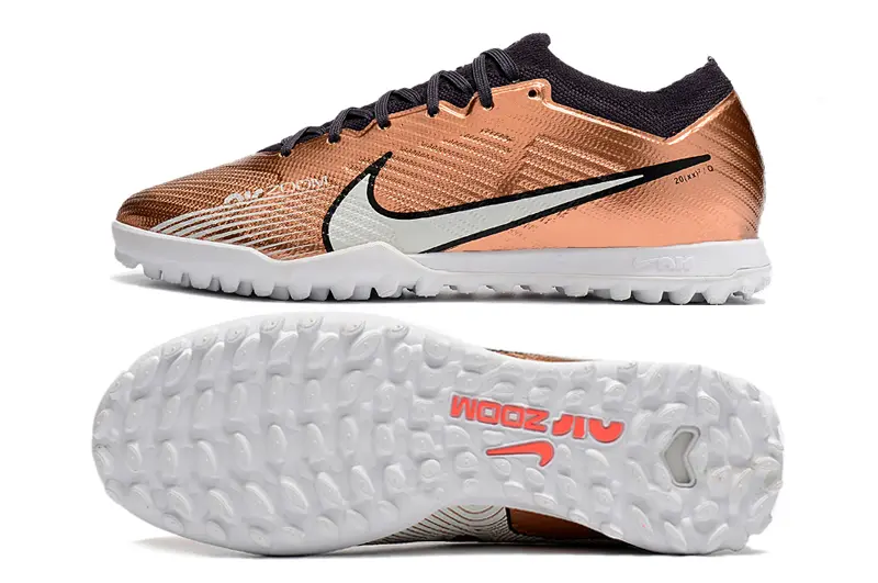 Nike Air Zoom Mercurial Vapor 15 Elite TF - Copper/Dark Blue/White