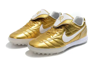Nike Tiempo Legend 7 Elite R10 TF - Gold/Shimmering Gold/Classic White