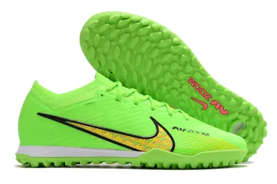 Nike Air Zoom Mercurial Vapor 15 Elite TF - Green/Electric Lime/Neon Pink