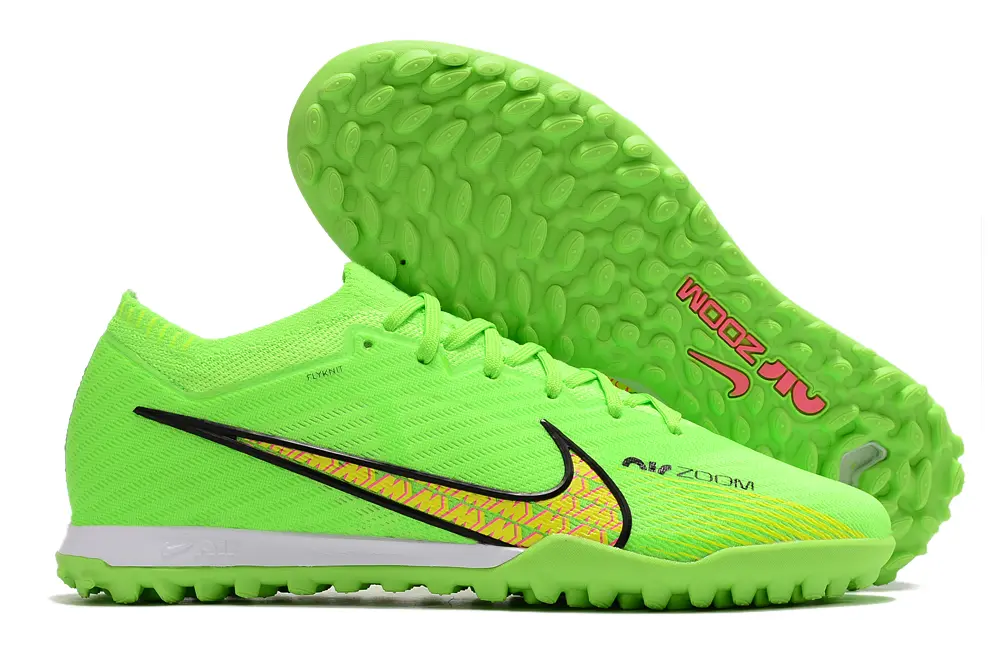 Nike Air Zoom Mercurial Vapor 15 Elite TF - Green/Electric Lime/Neon Pink