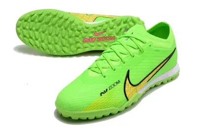 Nike Air Zoom Mercurial Vapor 15 Elite TF - Green/Electric Lime/Neon Pink
