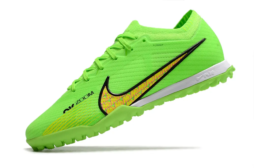 Nike Air Zoom Mercurial Vapor 15 Elite TF - Green/Electric Lime/Neon Pink