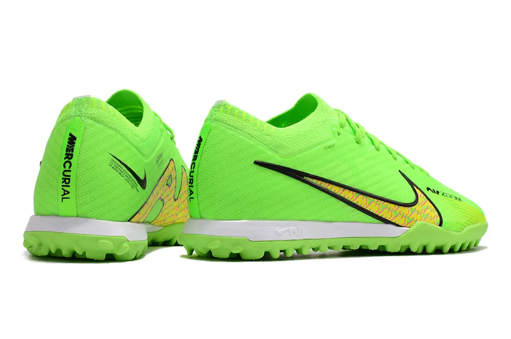 Nike Air Zoom Mercurial Vapor 15 Elite TF - Green/Electric Lime/Neon Pink