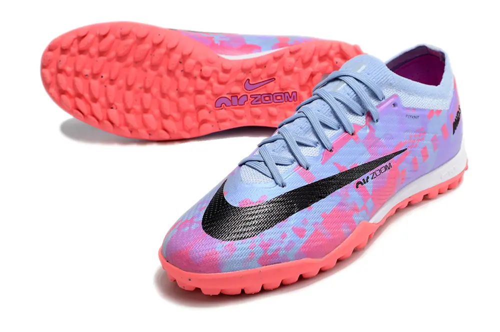 Nike Air Zoom Mercurial Vapor 15 Elite TF - Purple/Neon Pink/Pastel Blue