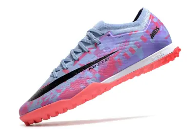 Nike Air Zoom Mercurial Vapor 15 Elite TF - Purple/Neon Pink/Pastel Blue