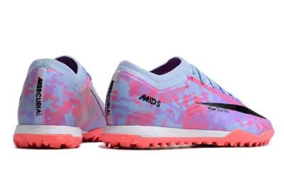 Nike Air Zoom Mercurial Vapor 15 Elite TF - Purple/Neon Pink/Pastel Blue