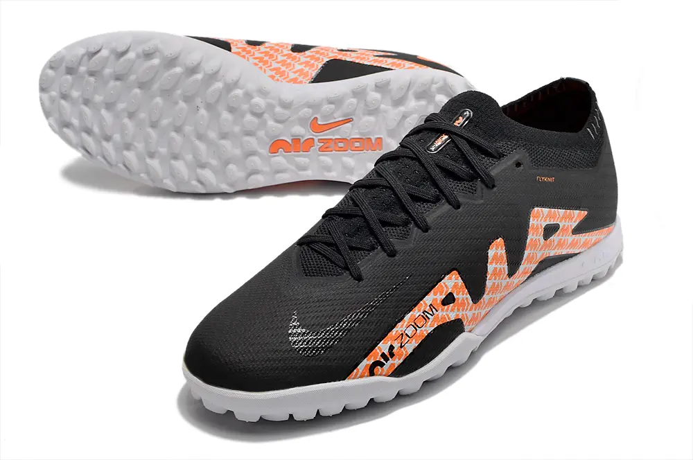 Nike Air Zoom Mercurial Vapor 15 Elite TF - Black/Bright Orange/White