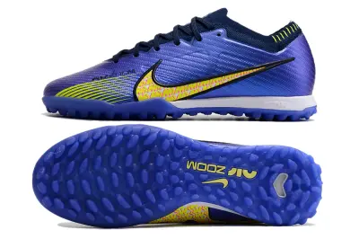 Nike Air Zoom Mercurial Vapor 15 Elite TF - Purple/Vibrant Yellow/Deep Blue