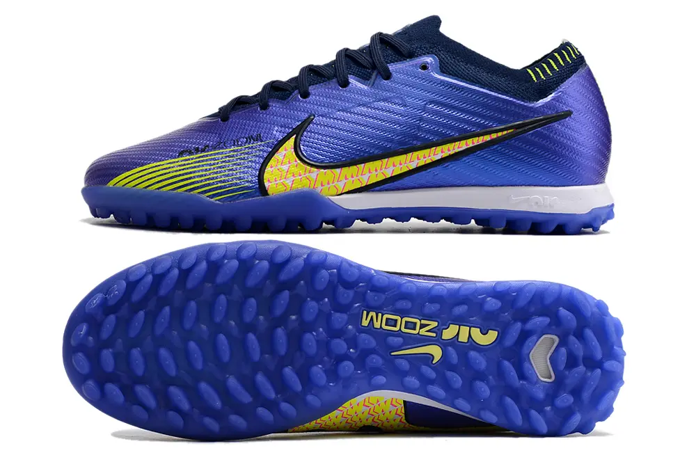 Nike Air Zoom Mercurial Vapor 15 Elite TF - Purple/Vibrant Yellow/Deep Blue