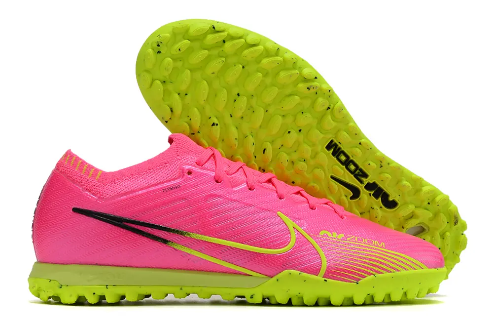 Nike Air Zoom Mercurial Vapor 15 Elite TF - Pink/Neon Green/Hot Pink