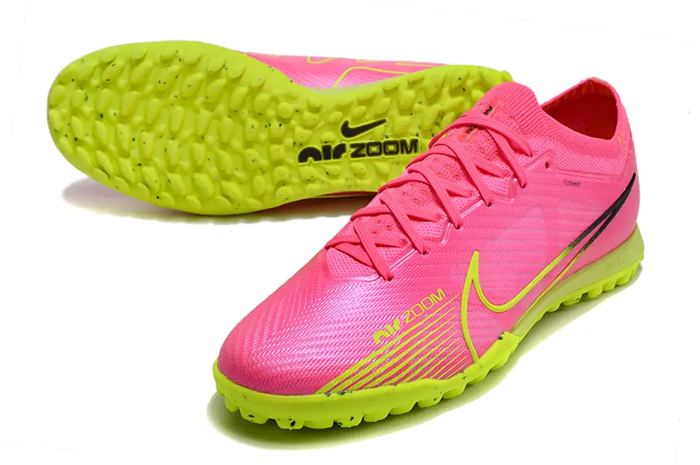 Nike Air Zoom Mercurial Vapor 15 Elite TF - Pink/Neon Green/Hot Pink